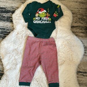 The Grinch 9mos set
